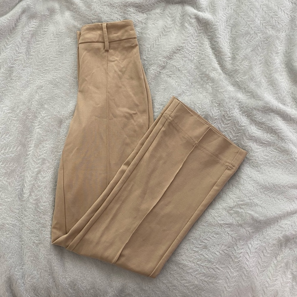 Bershka tan trousers